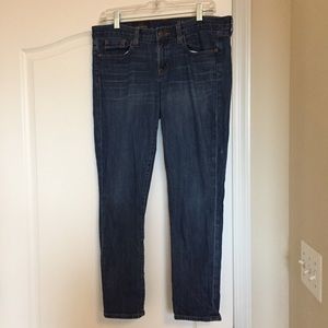 J. Crew Toothpick Ankle Jeans